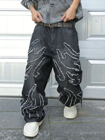 Sant'Elite black jeans