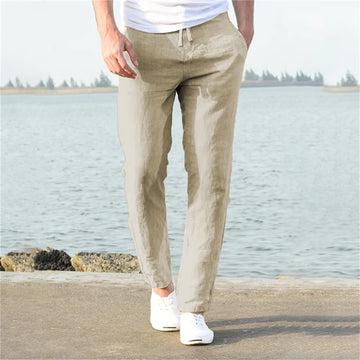 Sant'Elite Cotton Linen Pants