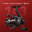 KastKing Black Valiant Eagle II Spin Finesse System Spinning Reel 4.5KG Max Drag 7BB+1RB 5.2:1 Gear Ratio143g  Fishing Reel
