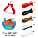 TOLU Fishing Rocket Feeder Large Small Spod Bomb Float Lure Bait Holder 2 Size Pellet Rockets Feeders Position Gear Accessories
