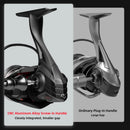 KastKing Black Valiant Eagle II Spin Finesse System Spinning Reel 4.5KG Max Drag 7BB+1RB 5.2:1 Gear Ratio143g  Fishing Reel