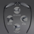KastKing Skidaway Polarized Sport Sunglasses for Men and Women,Ideal for Driving Fishing Cycling and Running,UV Protection