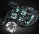 KastKing Spartacus II Ultra Smooth Baitcasting Reel 8KG Max Drag 7+1 Ball Bearings 7.2:1 High Speed Gear Ratio Fishing Coil
