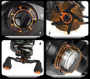 KastKing Zephyr Bait Finesse System BFS Baitcasting Fishing Reel  4.5KG 7 Ball Bearings 7.2:1 Gear Ratio Carbon Fishing Coil