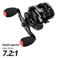 KastKing Royale Legend II & GT Baitcasting Reel 7.2:1 5.4:1 Gear Ratio Reel  Freshwater Aluminum Spool 8 KG Drag Fishing Coil