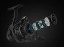 KastKing Zephyr Light Weight Spinning Fishing Reel 7+1Ball Bearings 10 kg Drag Carbon Fiber Drag for Bass Saltwater Fishing Coil