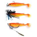 NOEBY 10cm 8g 11.5cm 13.6g Soft Lure Silicone Bait Jigging Wobbler Paddle Tail Drive Shad Artificial Swimbait Pike Leurre Souple