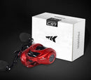 KastKing Spartacus II Ultra Smooth Baitcasting Reel 8KG Max Drag 7+1 Ball Bearings 7.2:1 High Speed Gear Ratio Fishing Coil