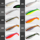 NOEBY 10cm 8g 11.5cm 13.6g Soft Lure Silicone Bait Jigging Wobbler Paddle Tail Drive Shad Artificial Swimbait Pike Leurre Souple