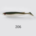 NOEBY 10cm 8g 11.5cm 13.6g Soft Lure Silicone Bait Jigging Wobbler Paddle Tail Drive Shad Artificial Swimbait Pike Leurre Souple