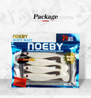 NOEBY 10cm 8g 11.5cm 13.6g Soft Lure Silicone Bait Jigging Wobbler Paddle Tail Drive Shad Artificial Swimbait Pike Leurre Souple