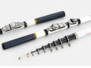 Telescopic Rock Fishing Rod Spinning Fly Carp Feeder Carbon Fiber Pesca 3M 2.7M 2.4M 2.1M 1.8M 1.5M Mini Travel Rod  Reel Seat