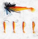 NOEBY 10cm 8g 11.5cm 13.6g Soft Lure Silicone Bait Jigging Wobbler Paddle Tail Drive Shad Artificial Swimbait Pike Leurre Souple