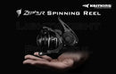 KastKing Zephyr Light Weight Spinning Fishing Reel 7+1Ball Bearings 10 kg Drag Carbon Fiber Drag for Bass Saltwater Fishing Coil