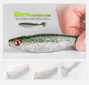 NOEBY 10cm 8g 11.5cm 13.6g Soft Lure Silicone Bait Jigging Wobbler Paddle Tail Drive Shad Artificial Swimbait Pike Leurre Souple