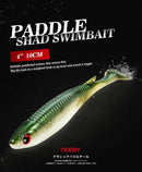 NOEBY 10cm 8g 11.5cm 13.6g Soft Lure Silicone Bait Jigging Wobbler Paddle Tail Drive Shad Artificial Swimbait Pike Leurre Souple