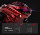 KastKing Spartacus II Ultra Smooth Baitcasting Reel 8KG Max Drag 7+1 Ball Bearings 7.2:1 High Speed Gear Ratio Fishing Coil