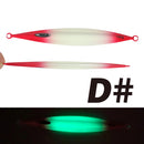 TOLU NEW Slow Sinking Metal Jig 120g 150g 200g 250g 300g Long Casting Slow Sinking Fall Jigs Saltwater Deepsea Fishing Lure