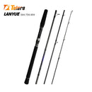 TOLU Original New LANYUE High-Performance 4 Sections Jigging Spinning Fishing Rod 1.98/2.1M/2.4M H Action Lure Weight 10-68g