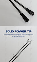 TOLU 2025 NEW Lure Travel Spinning/Casting 3Section Fishing Rod 1.83m/1.91m Lure Weight 100-350g MH Action For Carp Bass Fishing