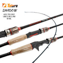 TOLU  Double Tips New Shadow Fishing Rod Spinning/Casting 1.8/2.1/2.4M 2 Sections M/ML Lure Weight 4-28g For Carp Bass Fishing