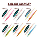 TOLU NEW Fast Sinking Metal Jig 130g150g180g200g250g300g400g Long Casting Fast Sinking Fall Jigs Saltwater Deepsea Fishing Lure