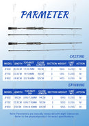 TOLU 2025 NEW JIFENG Sieries Spinning/Casting Lure Fishing Rod 602/702/802 2 Sections M Action Lure Weight 5-25g