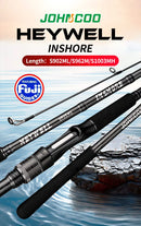 Long casting Fishing rod Inshore Fishing rod for seabass 2.7m 3.0m 3.3m Fishing Rod For Spinning rod With Fuji rings