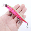 Fishing Lure 11.5cm/14g Artificial Bionic Swing Hard Bait Tackle 3D Eyes Hook Wobbler Carp Fishing Pesca for Bass Pike 5/10Pcs