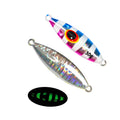 TOLU Slow Bee Slow pitch jig 30g 40g 60g 80g 100g 120g Shore Casting Jigging Spoon Lure Glow Saltwater Fishing Lure WIth Hook