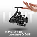 Piscifun Carbon X II Spinning Reels Max Drag 10kg Ultralight 156g Weight Rotor 6.2:1/5.2:1 10+1 Shielded Bearings Fishing Reels