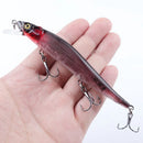 Fishing Lure 11.5cm/14g Artificial Bionic Swing Hard Bait Tackle 3D Eyes Hook Wobbler Carp Fishing Pesca for Bass Pike 5/10Pcs