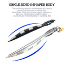 TOLU 2024 NEW 3D Printed S-shaped Fast Sinking Metal Jig Lure 40g 60g 80g Saltwater Shore Casting Fishing Lure Vertical