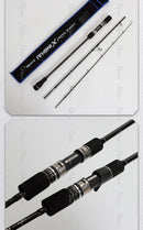 TOLU 2025 NEW Lure Travel Spinning/Casting 3Section Fishing Rod 1.83m/1.91m Lure Weight 100-350g MH Action For Carp Bass Fishing