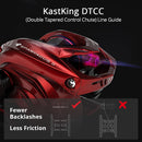 KastKing Spartacus II Ultra Smooth Baitcasting Reel 8KG Max Drag 7+1 Ball Bearings 7.2:1 High Speed Gear Ratio Fishing Coil