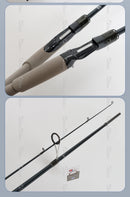 TOLU New MR.Big Fish 2 Sections Spinning/Casting Fishing Rod  Original FUJI guides 1.98-2.74m Ultra-lightweight Design 102-139g