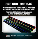 Original Abu garcia Rainbow Fishing Rod 4 colors 2 parts Lure Fishing Rod