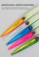 TL 60g80g100g200g300g400g500g720g Deep Sea Metal Jig Fishing Jigbait Spoon Baits Jig Lure Pencil Fast Sinking Fishing Tackle