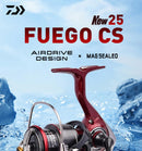2025 Original DAIWA Fishing Spinning Reel FUEGO CS LT 1000-6000 Fishing Reels 5KG/10KG/12KG Power 5.3:1/6.2:1 Seawater Reels