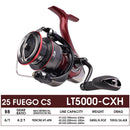 2025 Original DAIWA Fishing Spinning Reel FUEGO CS LT 1000-6000 Fishing Reels 5KG/10KG/12KG Power 5.3:1/6.2:1 Seawater Reels