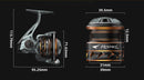KastKing Kestrel Spin Finesse System Spinning Reel 4.5KG Max Drag 10BB+1RB 6.2:1 Gear Ratio 131g Weight Fishing Reel