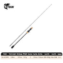 LEYDUN Rang’s SJ Slow Jigging Fishing Rods ML M MH H XH 1.85m Saltwater Boat Casting Rod High Carbon Sea Boat Pole light Rod