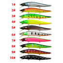 Fishing Lure 11.5cm/14g Artificial Bionic Swing Hard Bait Tackle 3D Eyes Hook Wobbler Carp Fishing Pesca for Bass Pike 5/10Pcs
