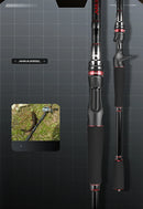 KastKing Max Steel Rod Carbon Spinning Casting Fishing Rod with 1.80m 2.13m 2.28m 2.4m Baitcasting Rod for Bass Pike Fishing