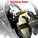 Sougayilang 1.8-2.4m Casting Fishing Combo Telescopic Fishing Rod and 7.2:1 High Speed Fishing Reel with 150M Line Pesca
