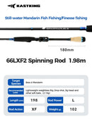 KastKing Spartacus III Rod 102g Carbon Spinning Casting Fishing Rod Lure Weight FUJI F+SIC Guide Rings 1.98/2.13/2.28/2.43m Rods