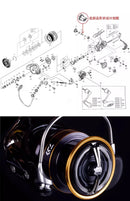 DAIWA LEGALIS CS LT Fishing Reels Spinning Wheel 6+1BB Max Drag 12KG