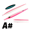 TOLU NEW Fast Sinking Metal Jig 130g150g180g200g250g300g400g Long Casting Fast Sinking Fall Jigs Saltwater Deepsea Fishing Lure