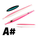 TOLU NEW Fast Sinking Metal Jig 130g150g180g200g250g300g400g Long Casting Fast Sinking Fall Jigs Saltwater Deepsea Fishing Lure