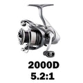 NEW DAIWA Fishing Reel EXCELER LT (Light&Tough) 1000D-6000D-H Light Strong LC-ABS Metail Spool 4KG-12KG Ultraleve 185g-320g
